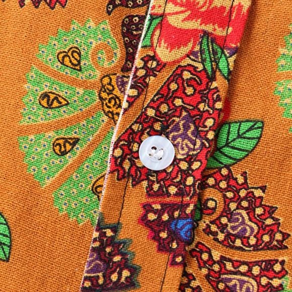 Men's Fashionable Hawaiian Style Shirt - Picture 4 of 5